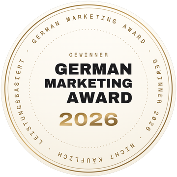Siegel German Marketing Award 2026 Gewinner
