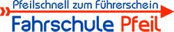 Logo Fahrschule Pfeil Intensivkurs-Funnel